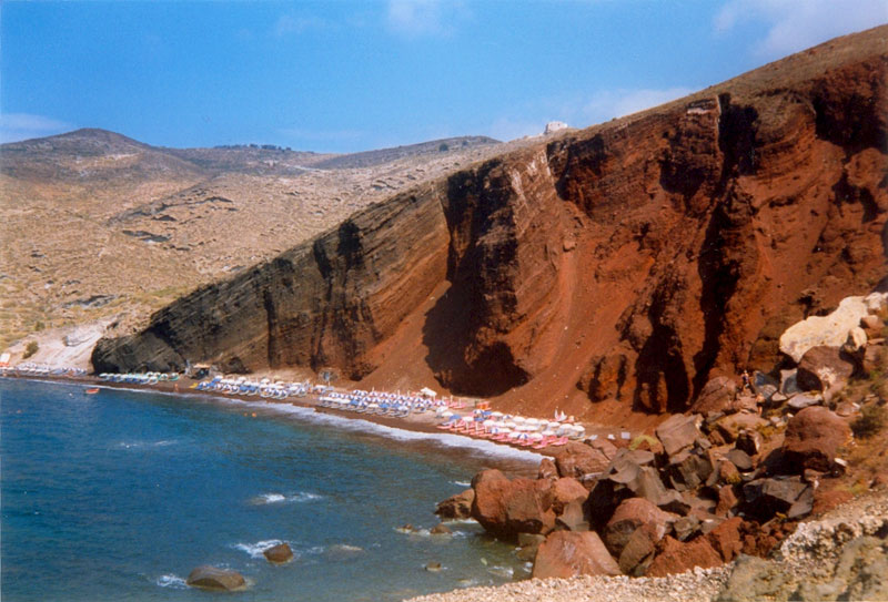 Kokkini Paralia La Plage Rouge De Santorini